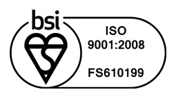 BSI ISO 9001:2008 Certified